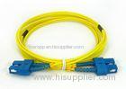 LSZH Jacket Duplex SC Fiber Optic Patch Cord for Optical Access Network