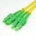 SC UPC / APC Duplex 3mm Single Mode Fiber Patch Cord Optical Fiber Cable FTTA