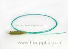 OM3 SC Fiber Optic Multimode Pigtail Aqua Jacket Corning Fiber