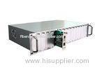 19'' 2U Rack Mount Fiber Optic Media Converter 16 Port Optical To Ethernet Converter