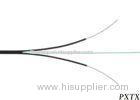 1 - 4 Core Metal Non-Metal Ftth Fiber Optic Drop Cable With 2 Strength Member