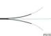 1 - 4 Core Metal Non-Metal Ftth Fiber Optic Drop Cable With 2 Strength Member