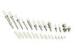 Durable Broadband FTTX Fiber Optical Ferrule For Data Network Communication