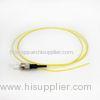 OM2 50/125um 0.9mm SM ST Pigtail Fiber Optic Cable 6 Core With PVC LSZH Jacket