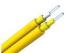 Duplex Zipcord Indoor Fiber Optic Cable 2 Core With PVC or LSZH Jacket