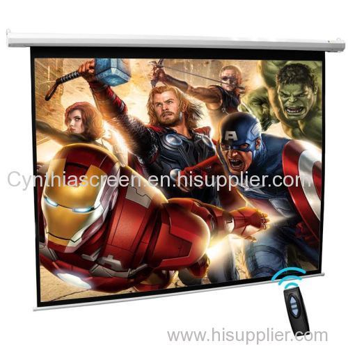 Cynthia Electric Projection Screen