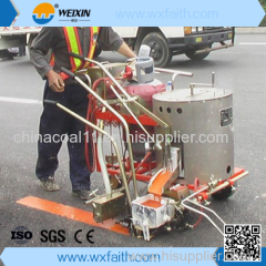 Hand-push Hot Paint Line Machine / Thermoplastic Road Marking Machine