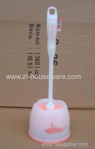 Plastic toilet cleaning brush with holder Household cleaning products