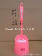 Plastic toilet cleaning brush with holder Household cleaning products