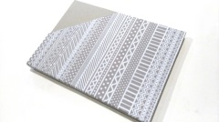 Cloth wrapped spine hardcover book with slipcase printing