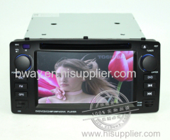 Bway 2 din car video player for Toyota Corolla E120 BYD F3 car dvd player 256 MB RAM with car Radio