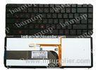 HP Dm4-3000 German Laptop Keyboard Layout With Backlit Red Printing Letter