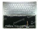 Silver Small Standard English French Keyboard Low Power Consumption