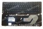 17" Plastic UK Keyboard Layout Notebook Parts With Low Stroke Key Structure