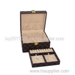 Artificial Leather Jewelry Box