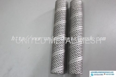 304 Stainless Steel Welded Round Perforated Tubes for Mechanical and Structural Purposes