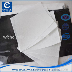 Polyester nonwoven felt for bitumen waterproof membrane