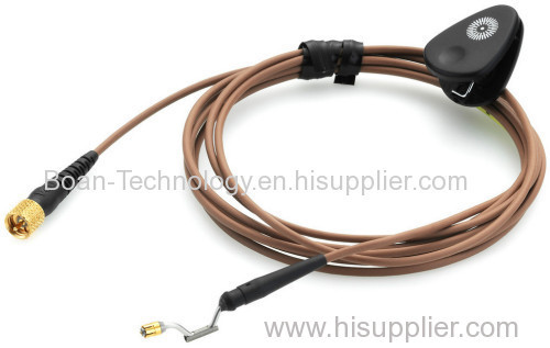 DPA Microphones CH16C00 Headset Microphone Cable with MicroDot for Earhook Slide in Brown