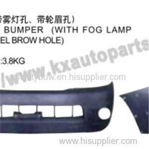 TOYOTA HILUX VIGO 2004-2007 FRONT BUMPER WITH FOG LAMP HOLE WITH WHEEL BROWHOLE