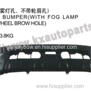 TOYOTA HILUX VIGO 2004-2007 FRONT BUMPER WITH FOG LAMP HOLE WITHOUT WHEEL BROWHOLE