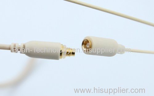 Locking Screw 3.5MM Microdot Detachable Cable for JK MIC-J 082S 071S Headset Headworn Microphone Sennheiser Wireless - 6