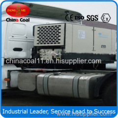side-mount generator set for refrigerated container