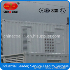 generator set with refrigerated container plug socket