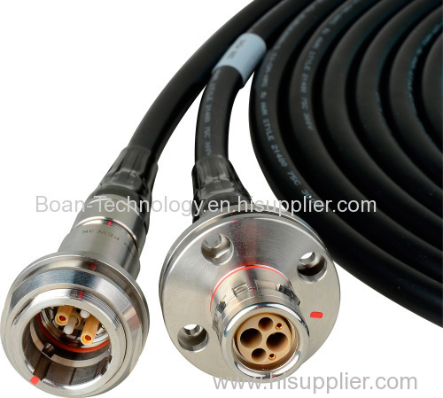 FUW to PUW Broadcast SMPTE Fiber Camera Cable 500 FT