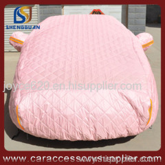 Three layers cotton padded hail protection car cover