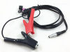 New Power Cable for Leica total station 5-pin (0B) wire to Alligator clips