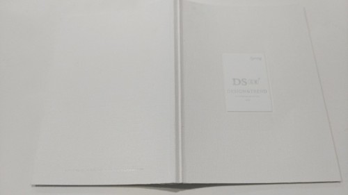 Casebound linen texture cover hardback book recessed panel