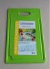 Plastic chopping & cutting board Easy wash kitchen cutting board Cutting block