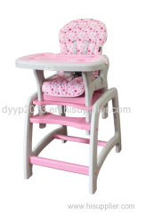 Multi-Functional 3 in 1 Baby High Chair with En Standard