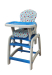 Baby Highchair with Playtable Conversion. Pink/Gree/Blue/Brown. EN14988 Standard