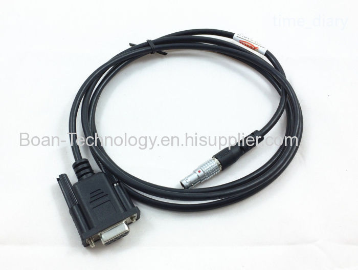 Brand New 5-Pin RS-232 COM Download Data Cable for Leica Total Station 