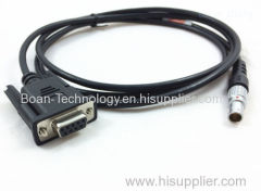 NEW COM Port Download Cable RS-232 Data Cable for Leica total Stations