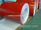 Color Wave Hot Dip Galvanized Steel Sheet Coil PE / PVDF Paint Coated YX828 YX840