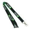 Metal Ring Silk Screen Printed Lanyards Cell Phone Neck Strap 20MM Width