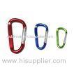 Fashion Personalized Carabiner Clips Metal Keyring Environmental Protection