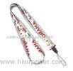 Heat Transfer Print Grey Cell Phone Lanyard Neck Strap For Samsung Nokia Gift