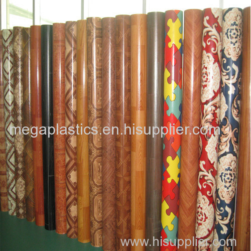 Manufactures Supply PVC Flooring Roll FOB Guangzhou Thickness 1.0mm~2.0mm Width1.83m PVC Vinyl Sponge Flooring Indoor Ro