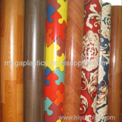 Manufactures Supply PVC Flooring Roll FOB Guangzhou Thickness 1.0mm~2.0mm Width1.83m PVC Vinyl Sponge Flooring Indoor Ro