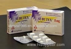 Subutex 8mg sublingual tablets