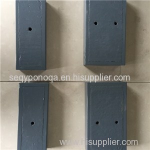 Welded Counterweight For Excavator