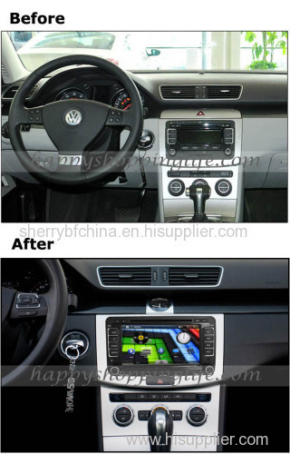 VW Golf Autoradio DVD GPS Navi with Digital TV Bluetooth USB