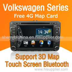 Car DVD Player with Digital Touchscreen GPS DVB-T CAN Bus for VW