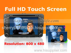 Car DVD Player with Digital Touchscreen GPS DVB-T CAN Bus for VW