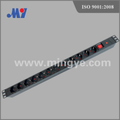 12 ways switch German PDU socket