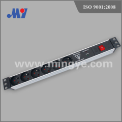 French PDU with surge protector