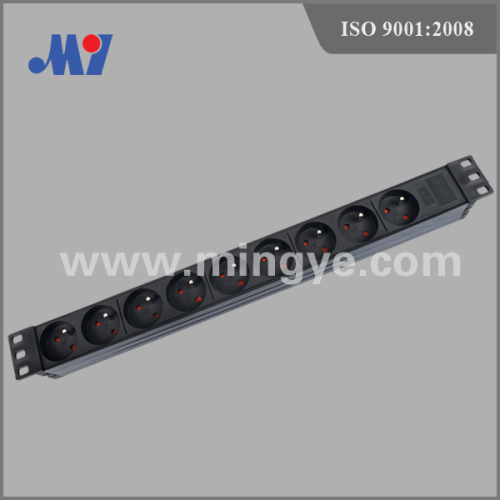 19'1U standard PDU sockets